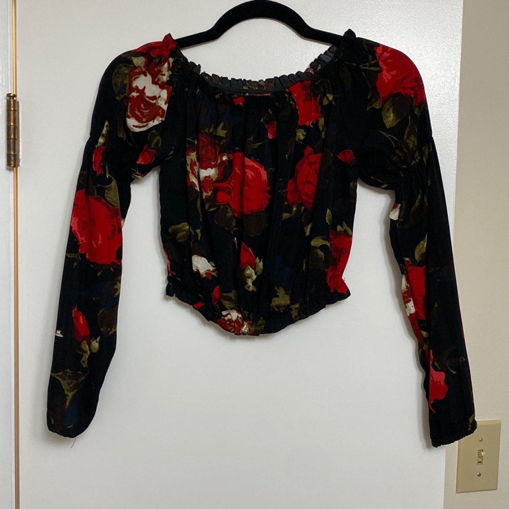 Floral Croptop